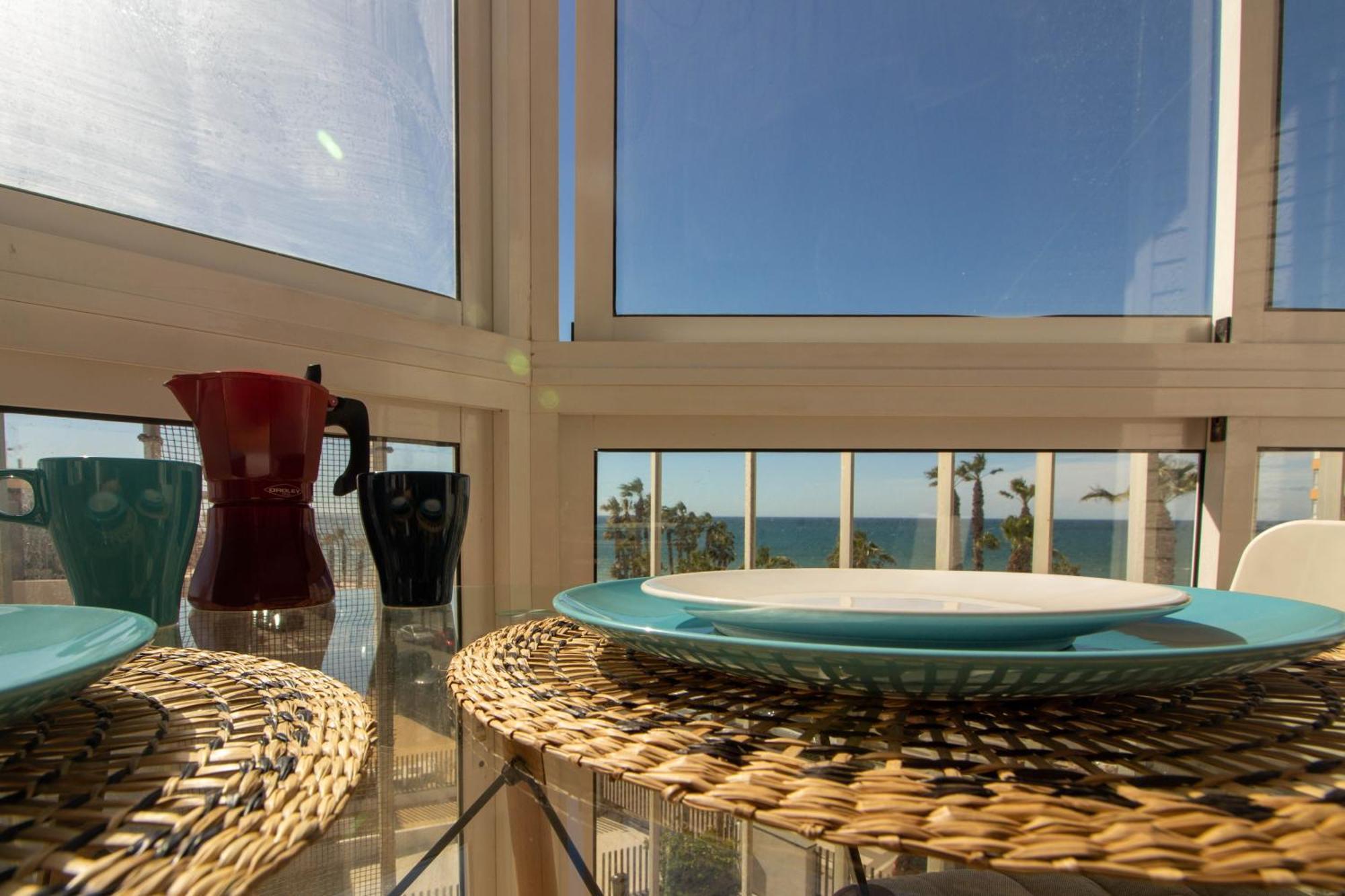 Apartamento Ruselo 308. Loft En Paseo Maritimo De Torrox Costa Exterior foto