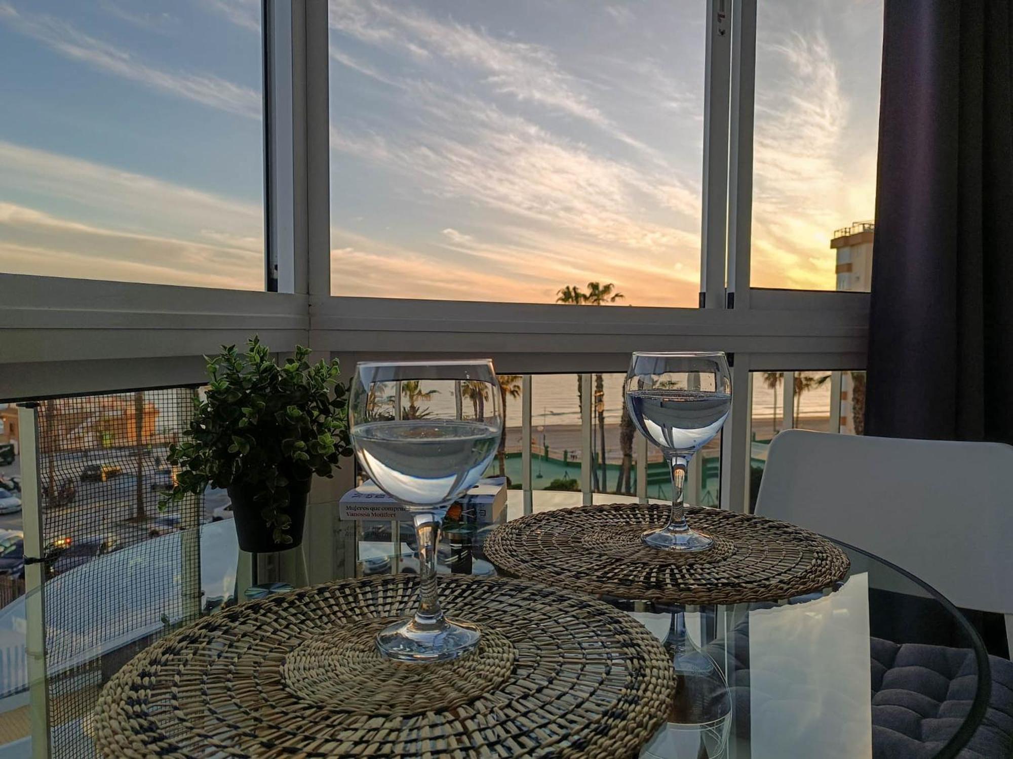 Apartamento Ruselo 308. Loft En Paseo Maritimo De Torrox Costa Exterior foto